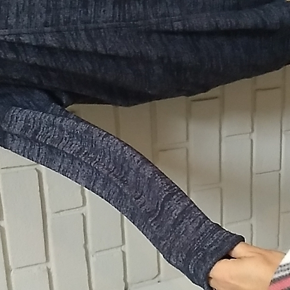 Abercrombie & Fitch Oversized Blue Open Front Sweater Cardigan. Size XS - Picture 3 of 7